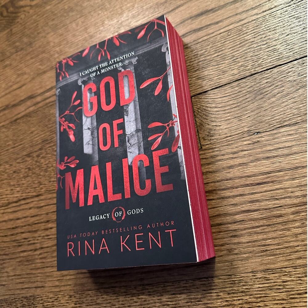 *Signed* God Of Malice By Rina Kent Deluxe Edition Paperback